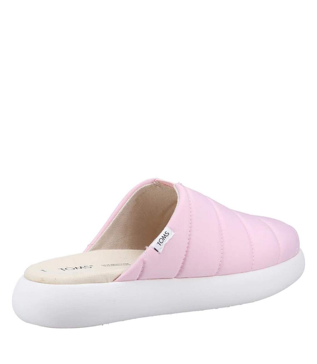 Womens/ladies alpargata mallow slippers pink Toms-2