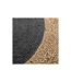 Tapis Rond en Jute Napoli 120cm Anthracite