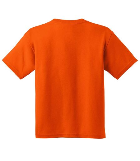 Youth Unisex Heavy Cotton T-shirt Orange Gildan