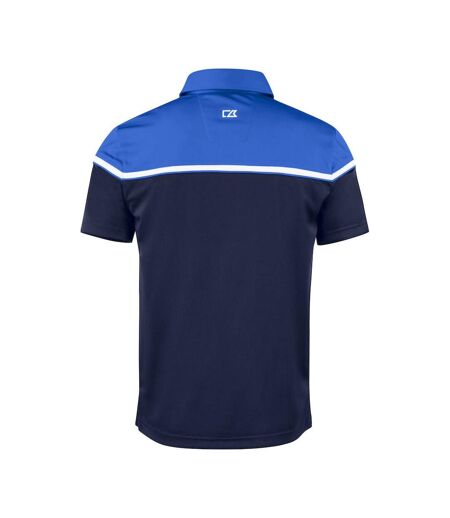 Polo Seaback Homme Bleu Marine Foncé Bleu Roi Cutter & Buck