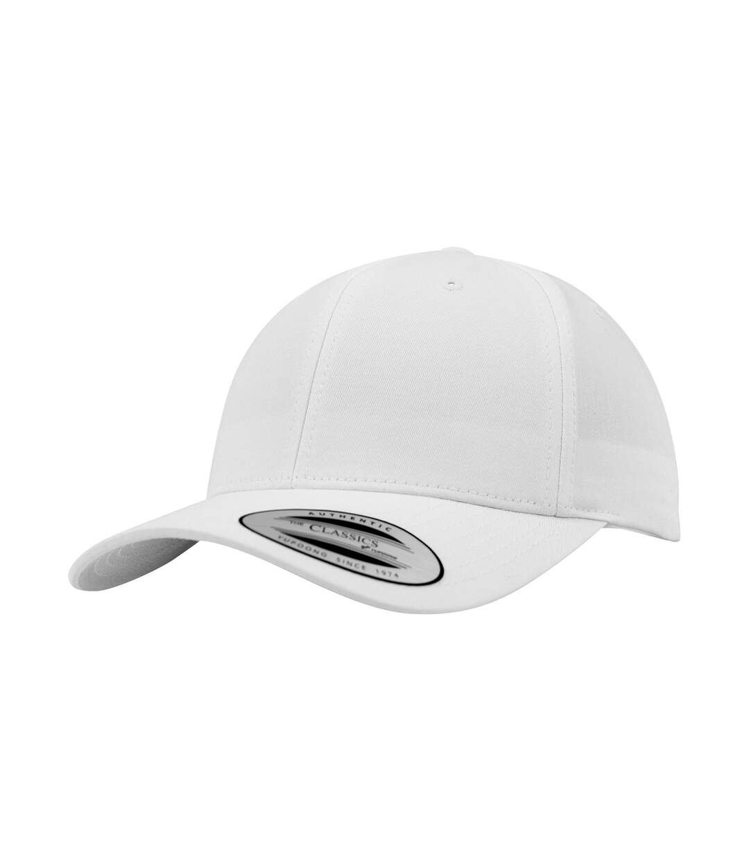 Casquette ajustable flexfit classic adulte blanc Yupoong-1