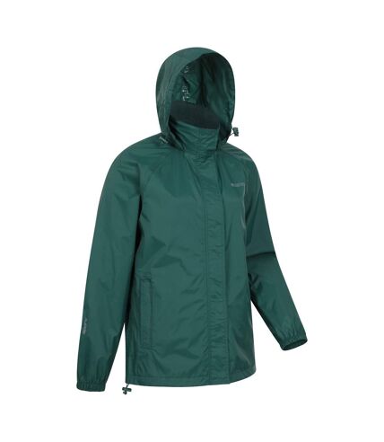 Mountain Warehouse Womens/Ladies Pakka II Waterproof Jacket (Dark Green) - UTMW2011