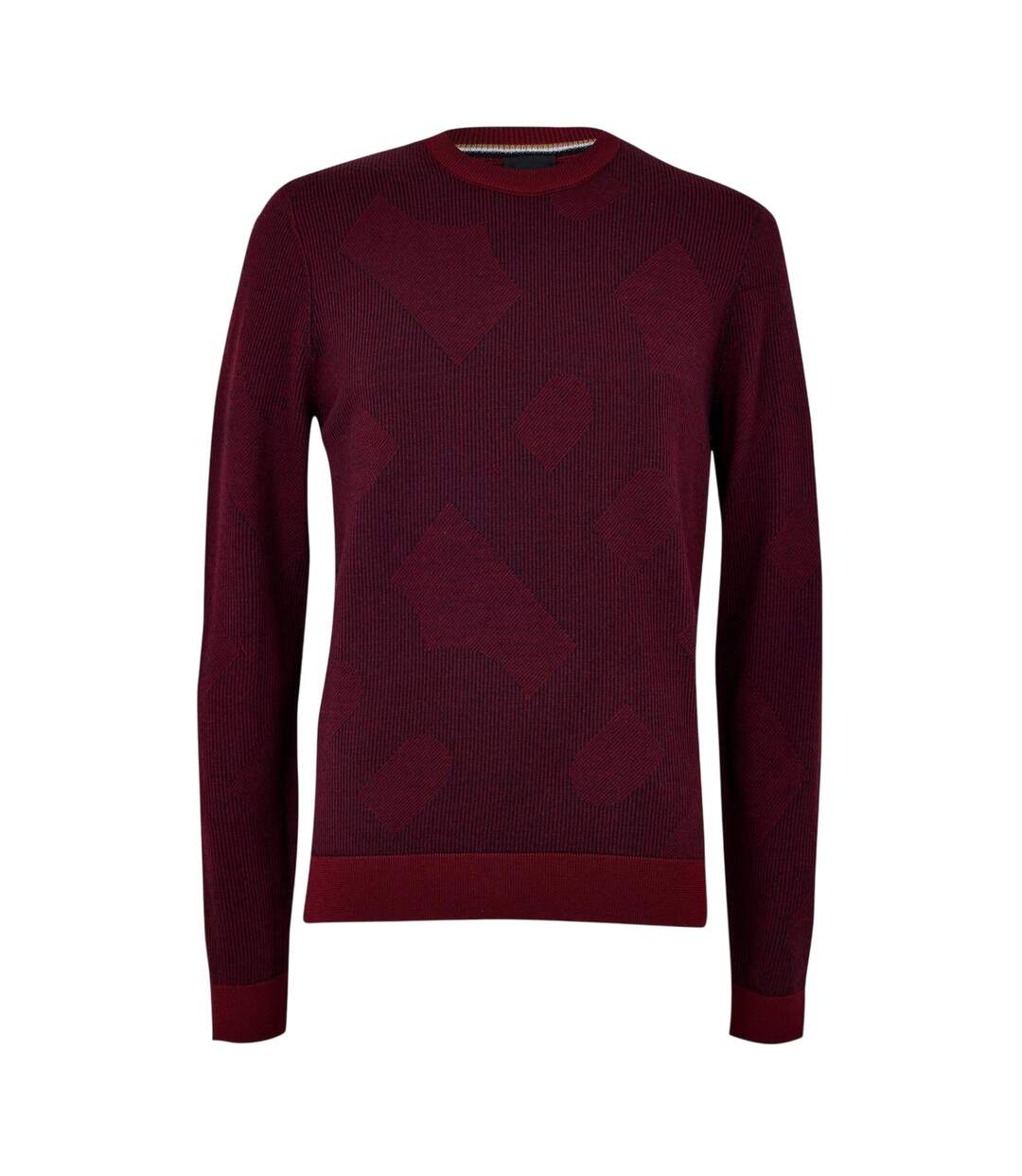 Pull Motivo Homme Rouge Foncé Boss-1