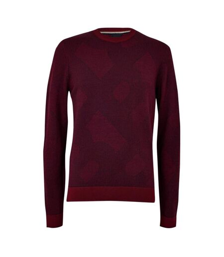 Pull Motivo Homme Rouge Foncé Boss