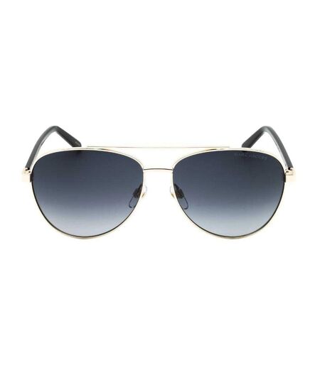 Lunettes De Soleil Motif/style Dégradé Femme Taille Unique Jaune Or Gris Foncé Marc Jacobs