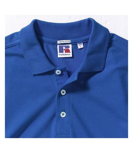 Russell Mens Stretch Short Sleeve Polo Shirt (Bright Royal) - UTBC3257