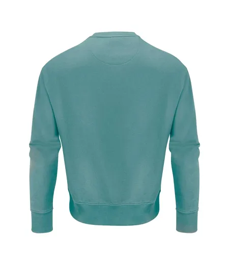 Unisex Adult Hopedale Crew Neck Sweatshirt Aloe Green James Harvest