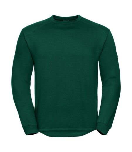 Sweatshirt De Travail Homme Vert Bouteille Russell