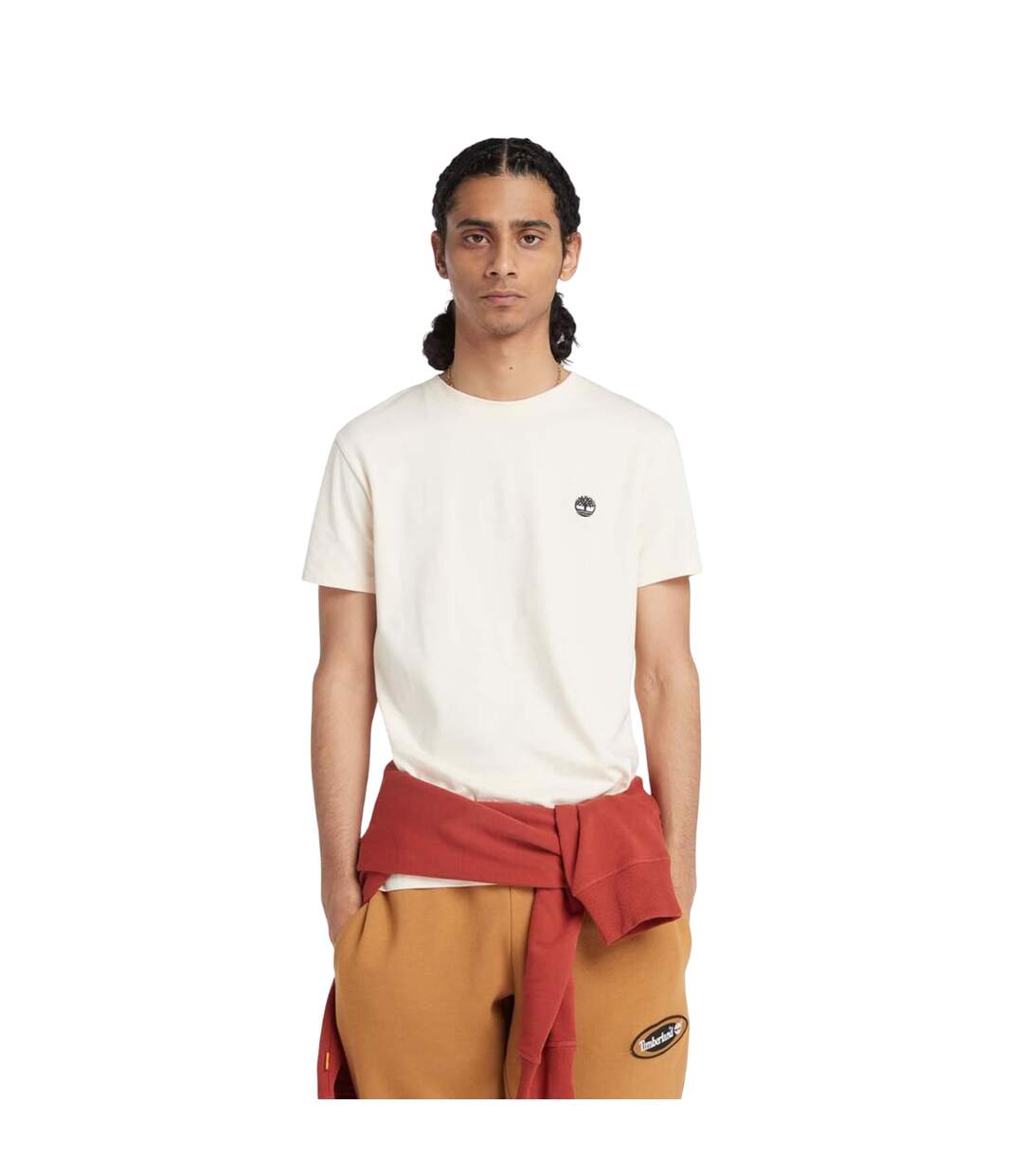 T-shirt Manches Courtes Dustan River Homme Blanc Timberland-3