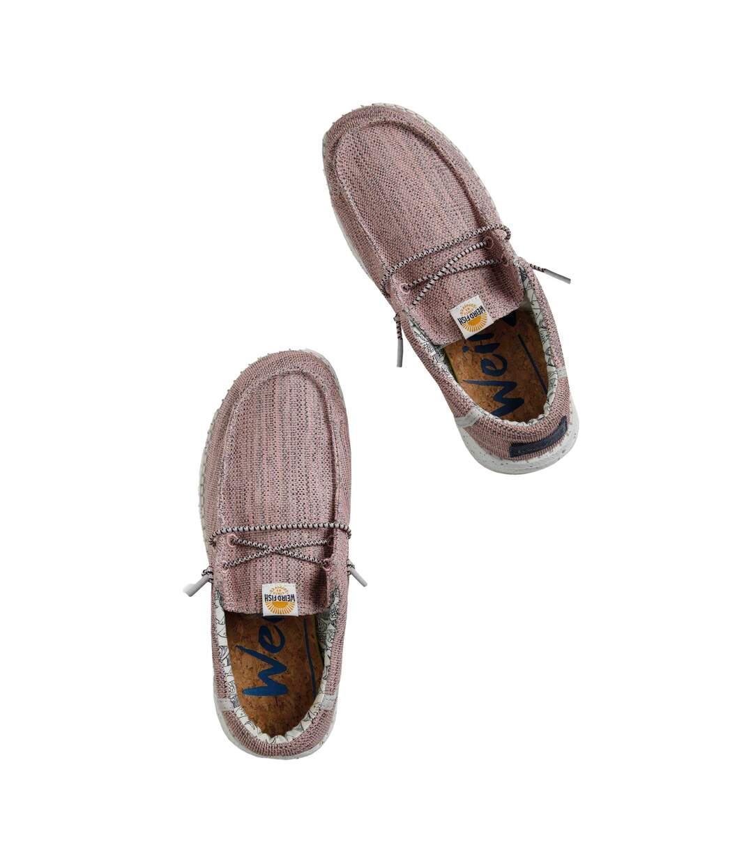 Womens/ladies rasbora lightweight shoes pink Weird Fish-2