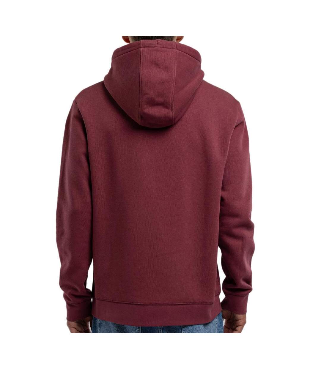 Sweat à capuche bordeaux homme teddy smith jim 10816997d-2