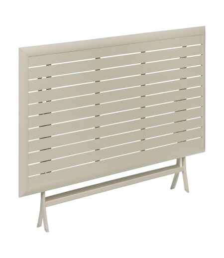 Table de jardin pliante Azua en aluminium