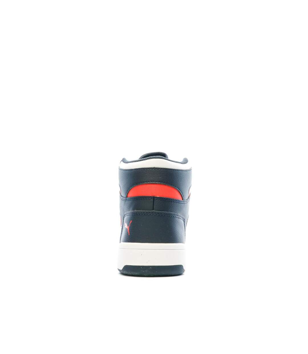 Baskets noires/rouges homme puma rebound-3