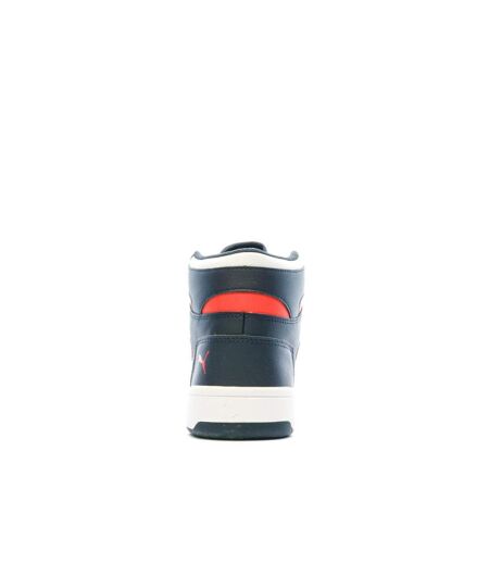 Baskets noires/rouges homme puma rebound