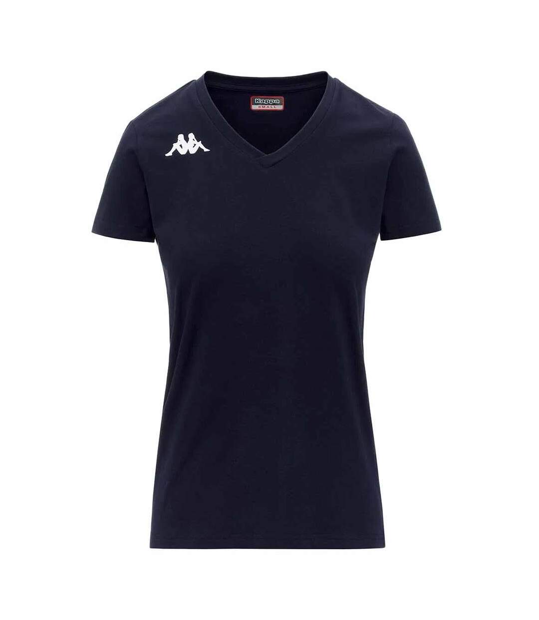 T-shirt marine femme kappa brizza-1