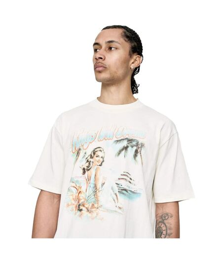 Mens Studio Paradise Island T-shirt White Kings Will Dream