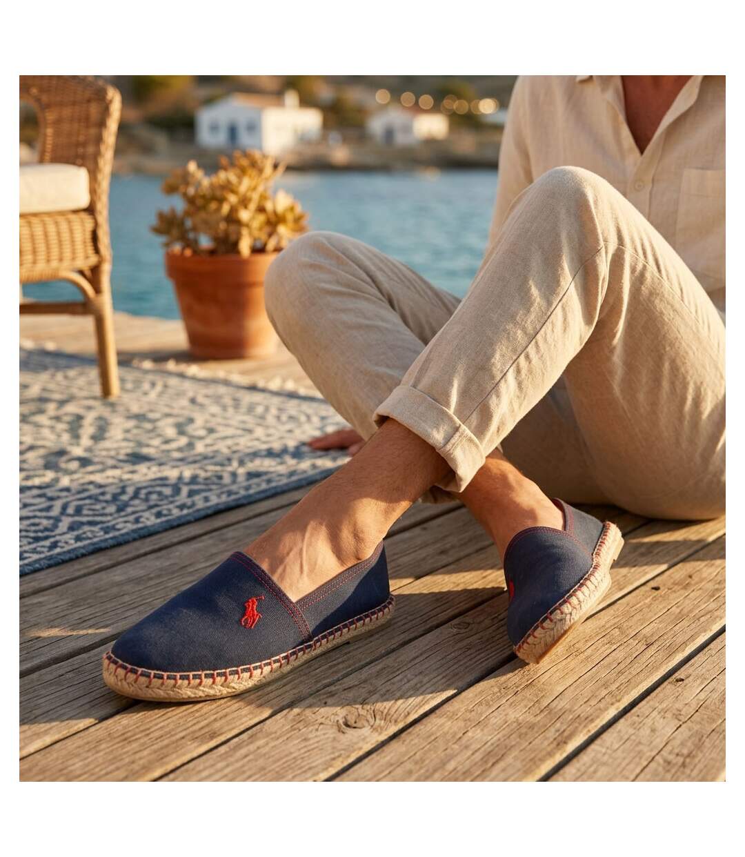 OZABI Espadrilles Homme Made in Espagne Toile Coton Été 39-45-2