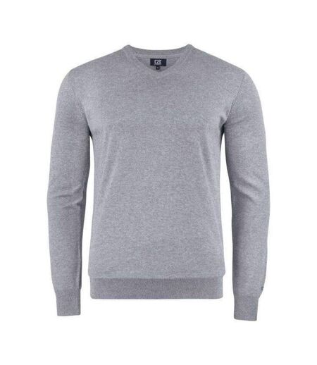 Sweat Oakville Homme Gris Chiné Cutter & Buck