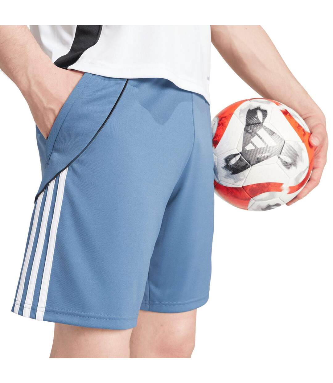 Short Entraînement Tiro Homme Bleu Adidas-1