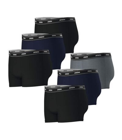 Lot de 6 boxers homme Duo Essentiel Athena