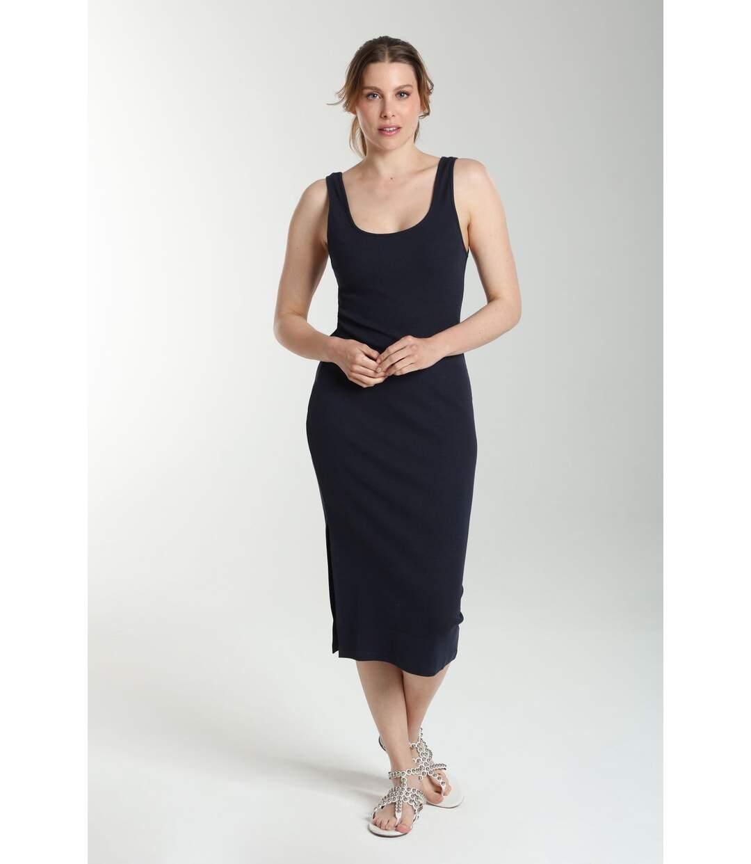 Robe Longue Cotelee Debra  | Gerard Pasquier-1