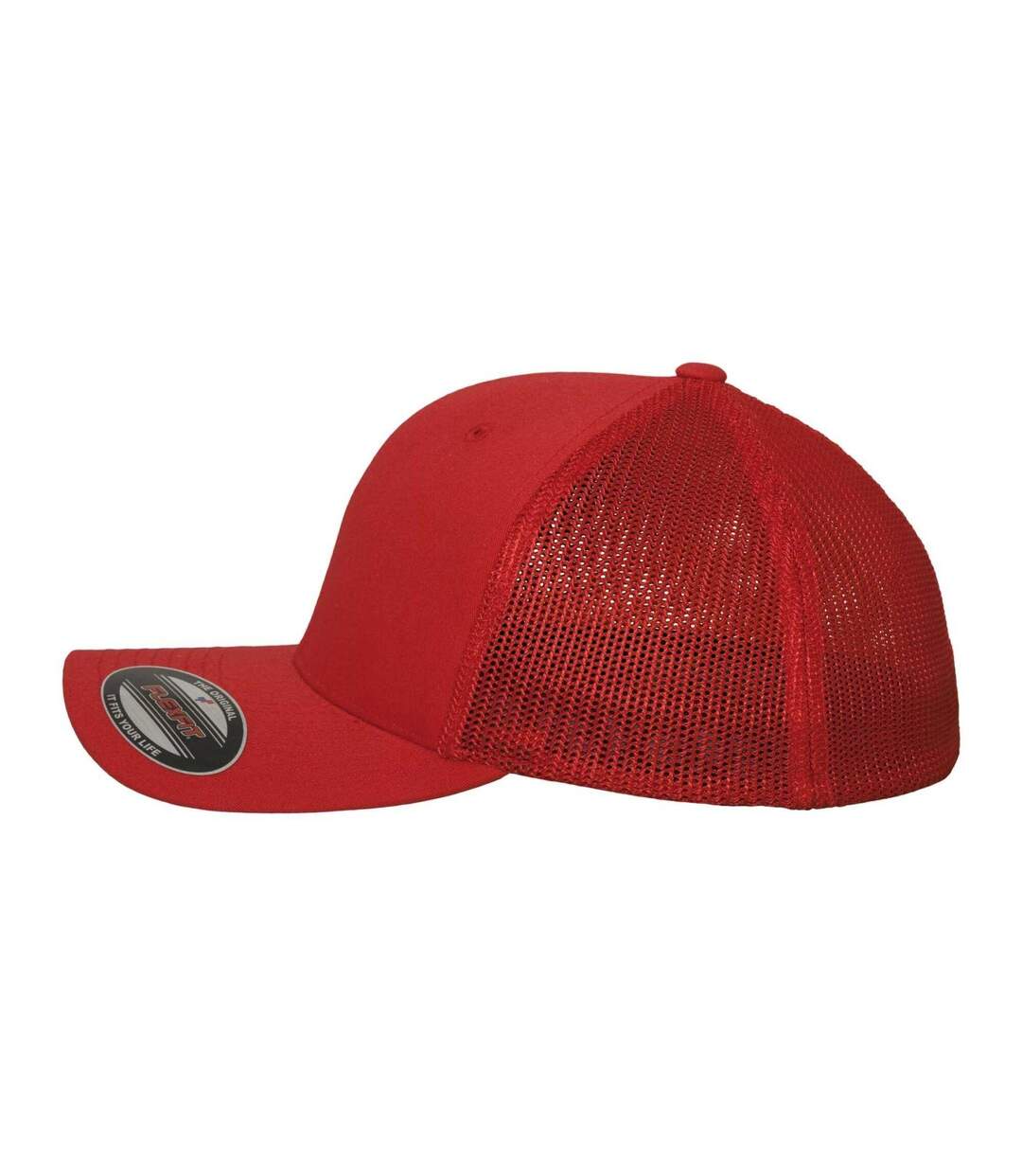 Casquette Trucker Adulte Rouge Flexfit-3