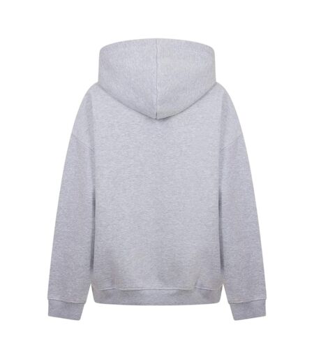 Veste À Capuche Femme Gris Chiné Chiné USA
