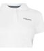 Polo Motif/style Logo Club Femme Blanc Head-3