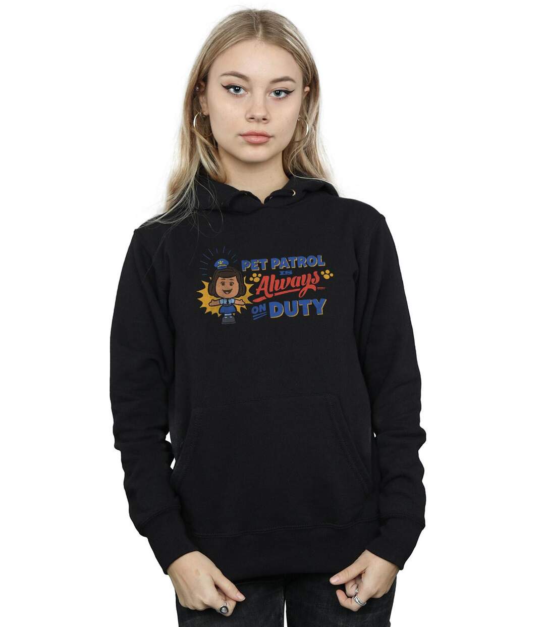 Disney Sweat à capuche Toy Story 4 Giggle McDimples Pet Patrol Womens/Ladies (Noir) - UTBI15274-2