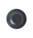 Lot de 6 Assiettes Creuses Cadence 20cm Noir-1