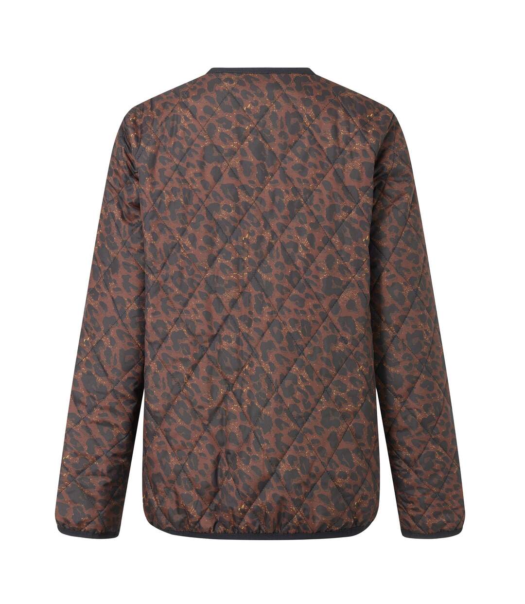 Doudoune Motif/style Imprimé Léopard Maia Femme Marron Foncé Noir Regatta-3