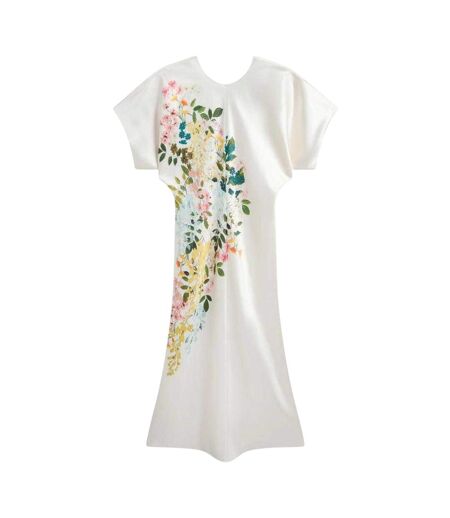Robe Motif/style Colonne Myzan Femme Blanc Cassé Ted Baker