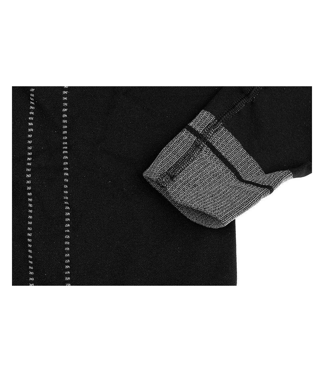 Haut Thermique Tactical Femme Noir Gris Alpinus-4
