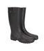 Mens Rubber Wellington Boots Black Mountain Warehouse-1