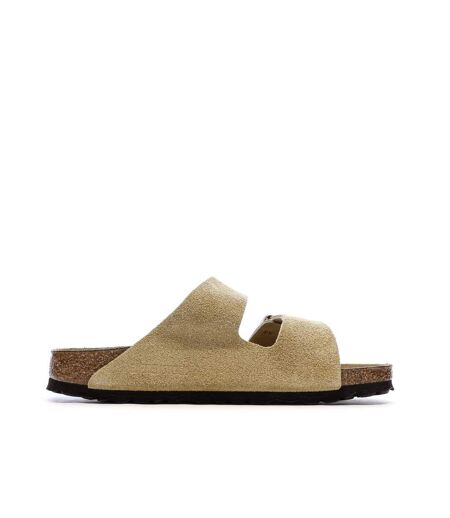 Sandales latte crème mixte birkenstock arizona
