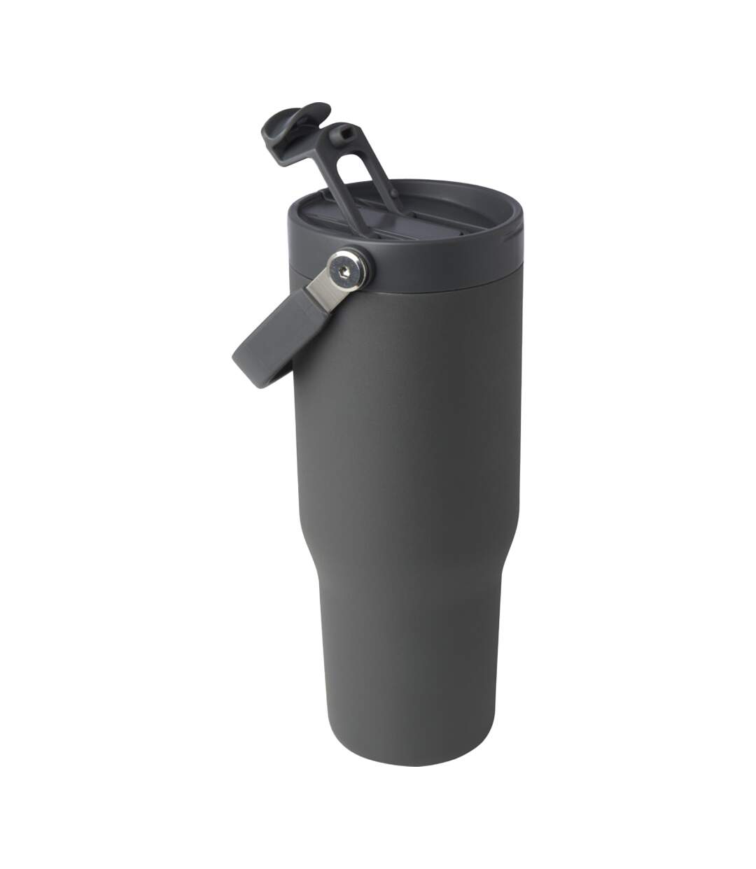 Bronx Dual Function Lid Recycled Stainless Steel Insulated 900ml Tumbler One Size Grey Generic-3