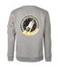 Unisex Adult Nasa Cotton Blend Sweatshirt Grey Heather Alpha-2