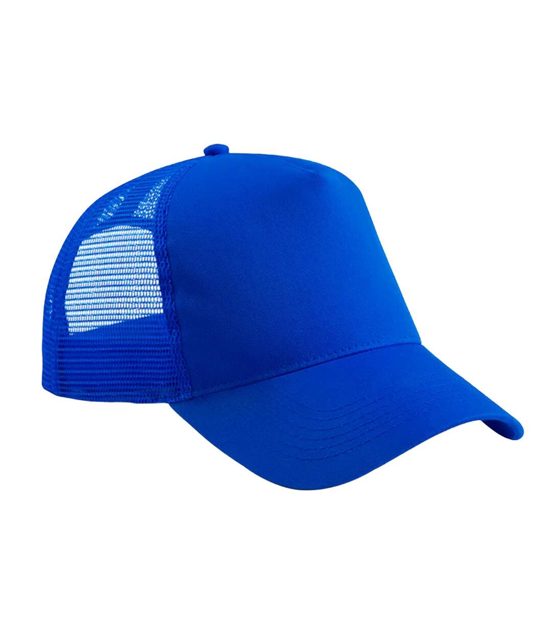 Casquette Trucker Adulte Bleu Roi Vif Beechfield-1