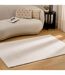 Tapis Imitation Fourrure Couka 120x170cm Blanc-4