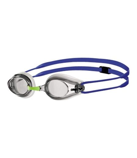 Lunettes de natation tracks adulte blanc / transparent / bleu Arena