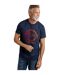 T-shirt velocity homme bleu foncé Weird Fish