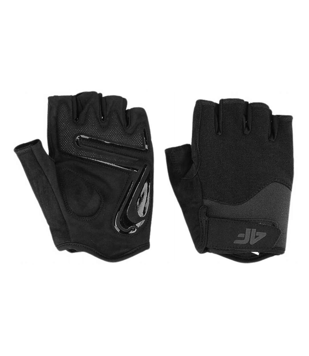 Gants De Cyclisme U121 Adulte Noir 4F-3