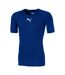 Haut Thermique Manches Courtes Liga Homme Bleu Puma-1