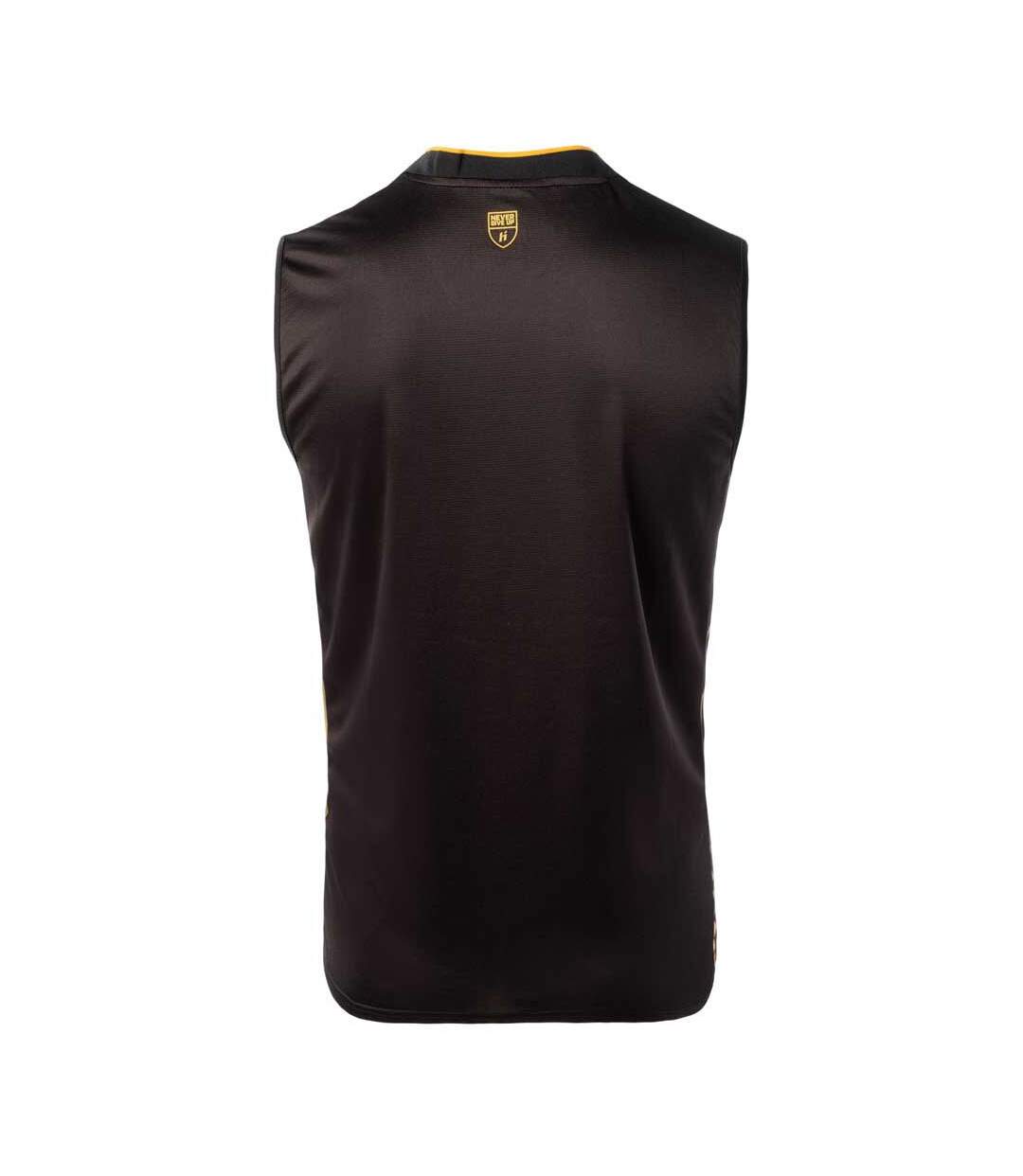 T-shirt Dunkey Homme Noir Jaune Huari-2