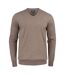 Mens Oakville V Neck Sweatshirt Anthracite Melange Cutter & Buck-2