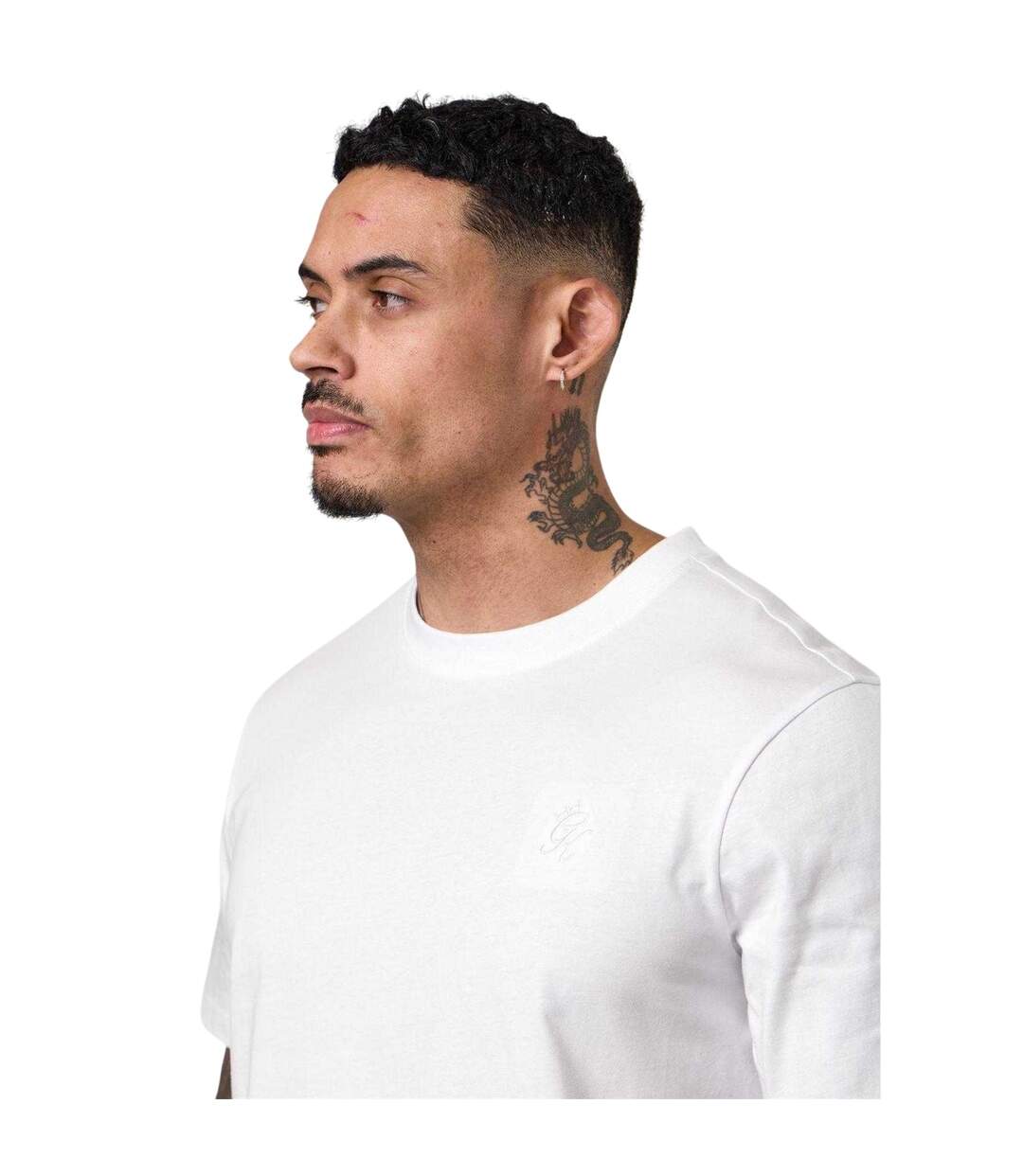 Mens Victory T-shirt White Gym King-4