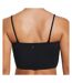 Haut de maillot de bain Noir Femme Nike Bandeau Midkini - M-2