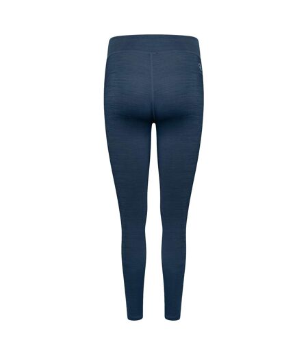 Womens/ladies Legitimate Marl Lightweight Tights Moonlight Denim Dare 2B