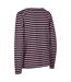 Womens/ladies karen yarn dyed stripe shirt pink shell Trespass-2