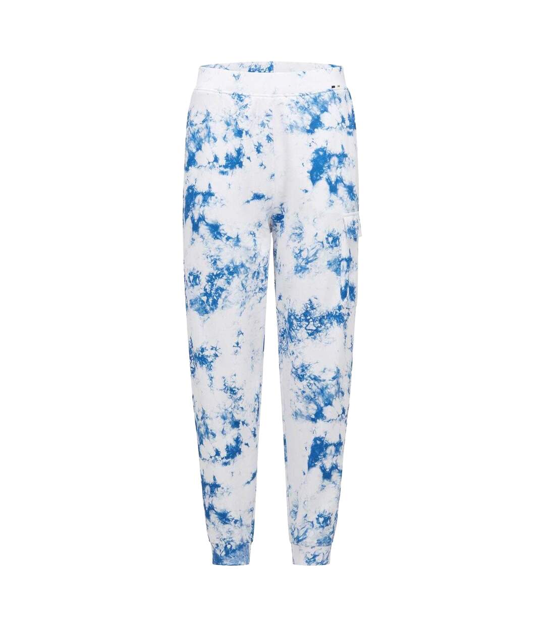 Womens/ladies C_ebatiki Tracksuit Bottoms White Blue Boss-1